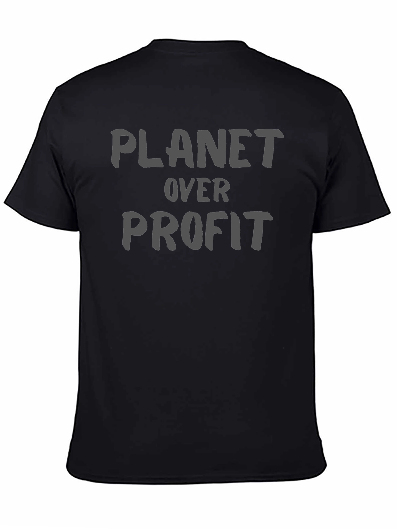 Planet Over Profit Graphic Tee - Eco Conscious Design