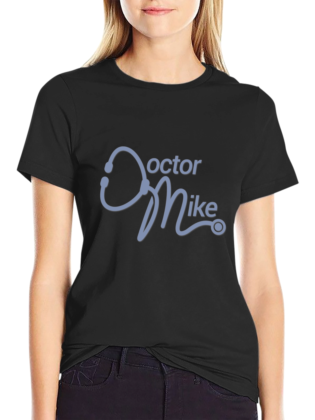 Doctor Mike Stethoscope T-Shirt - Medical Professional Tee