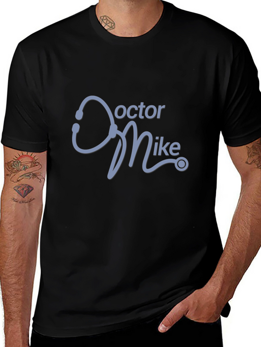 Doctor Mike Stethoscope T-Shirt - Medical Professional Tee