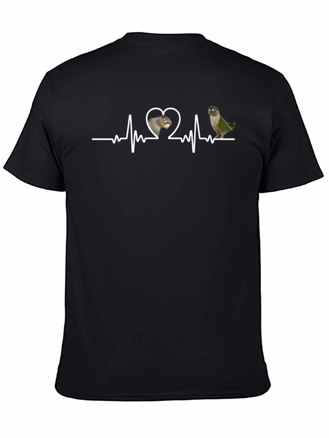 Parrot Heartbeat T-Shirt - Bird Lover Tee