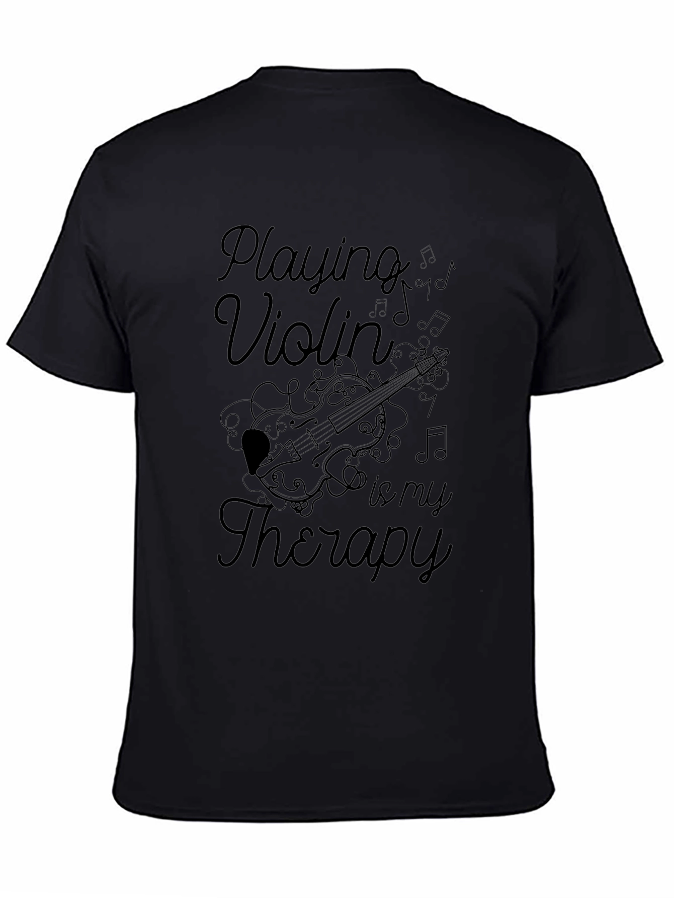 Playing Violin is My Therapy T-Shirt