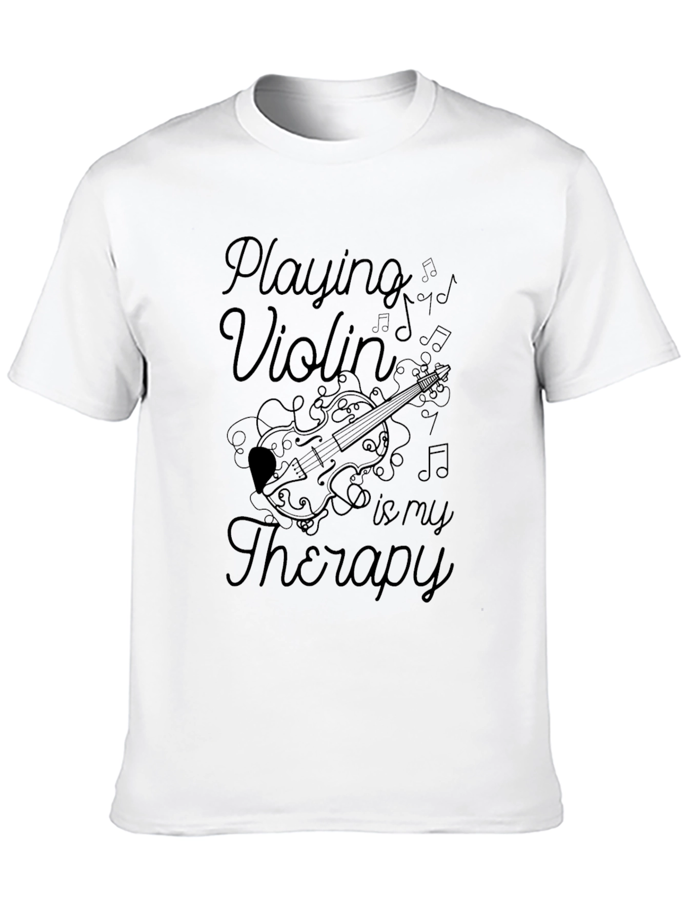 Playing Violin is My Therapy T-Shirt