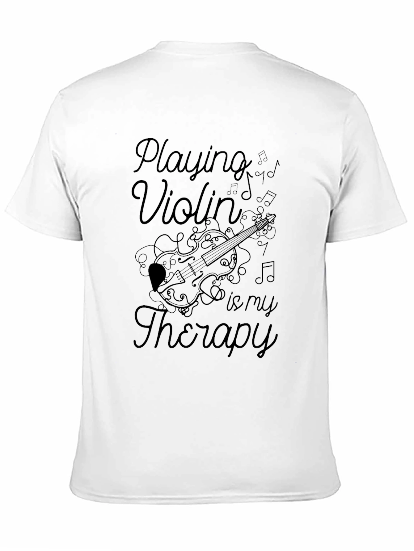 Playing Violin is My Therapy T-Shirt