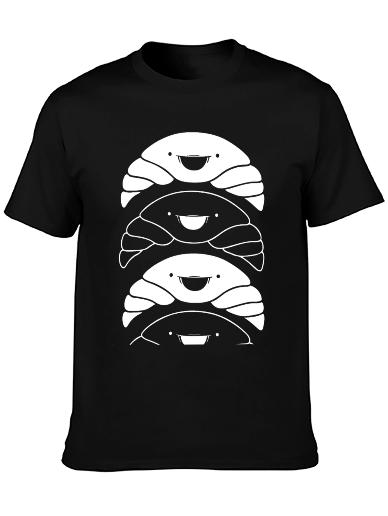 Stacked Smiling Crabs Graphic Tee