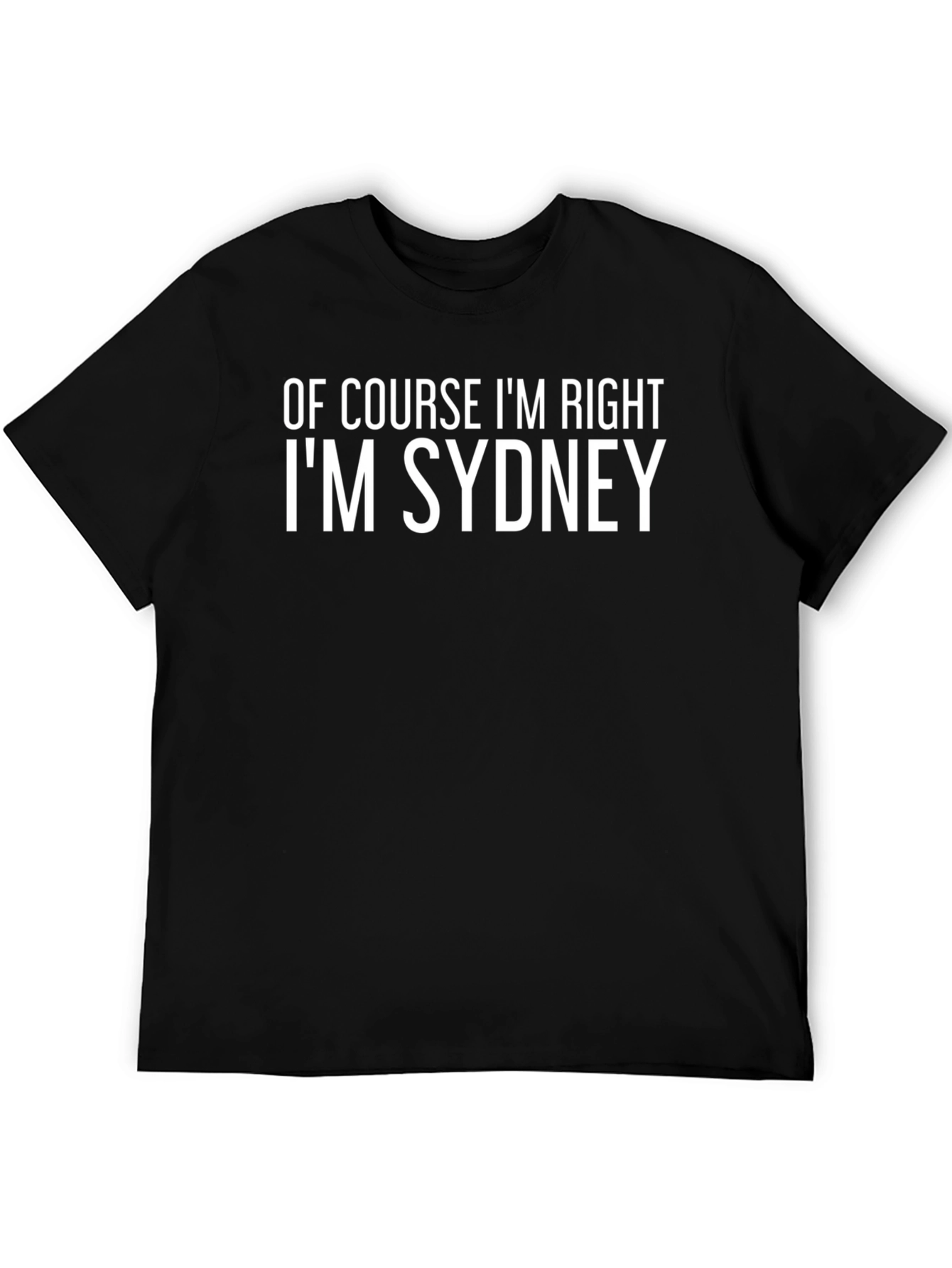 Of Course Im Right Im Sydney T-Shirt