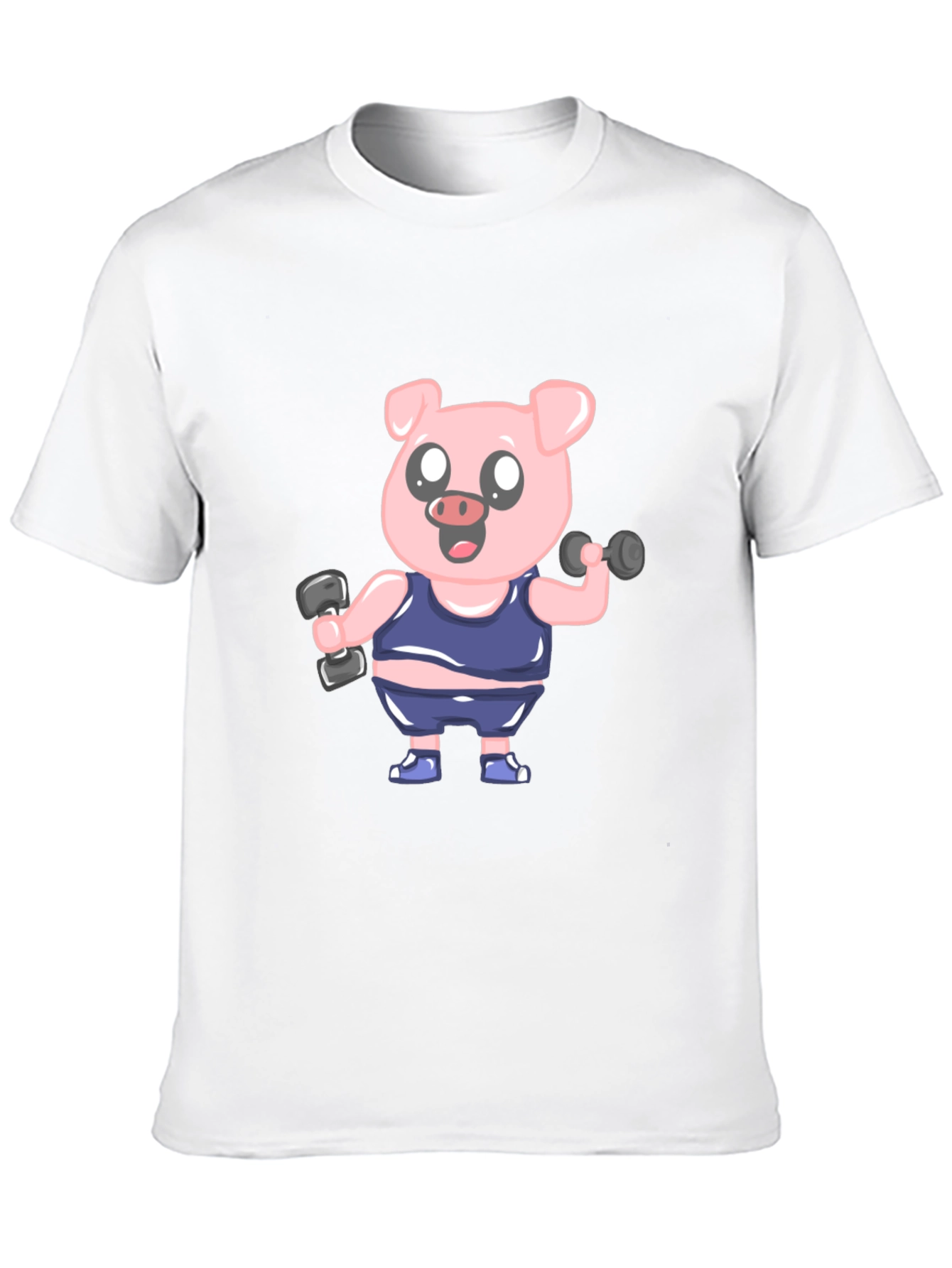 Weightlifting Pig T-Shirt
