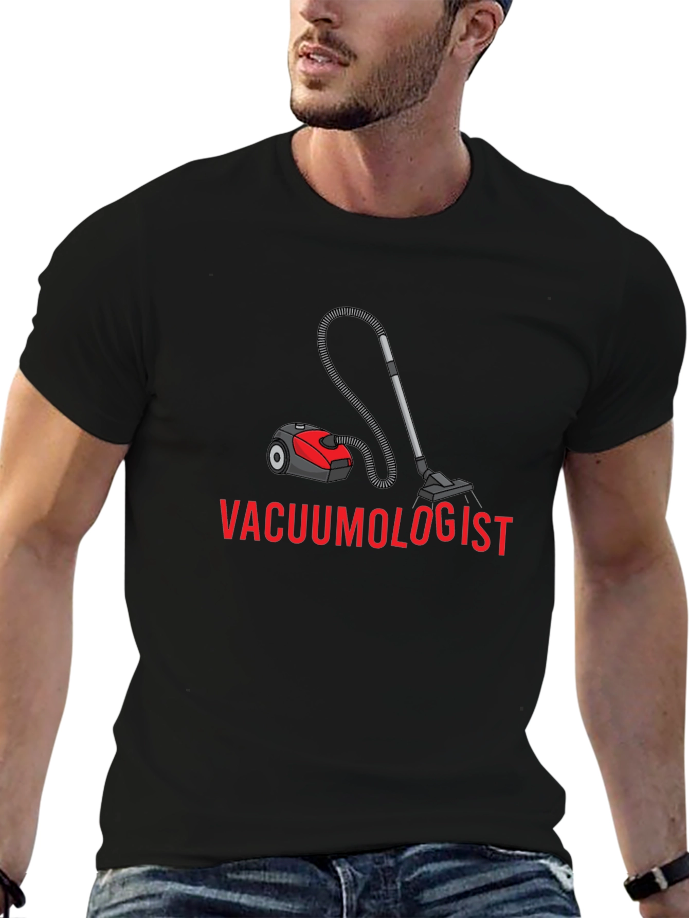 Vacuumologist T-Shirt - Funny Cleaning Humor Tee
