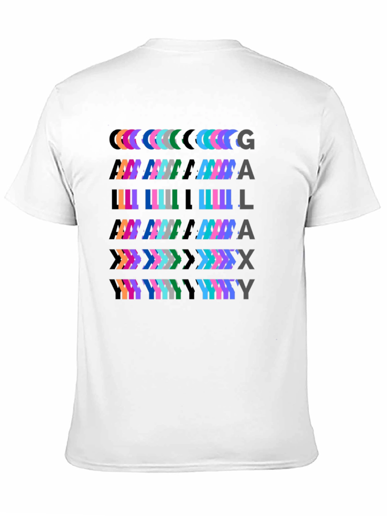 Galax Why Mens Black Graphic T-Shirt