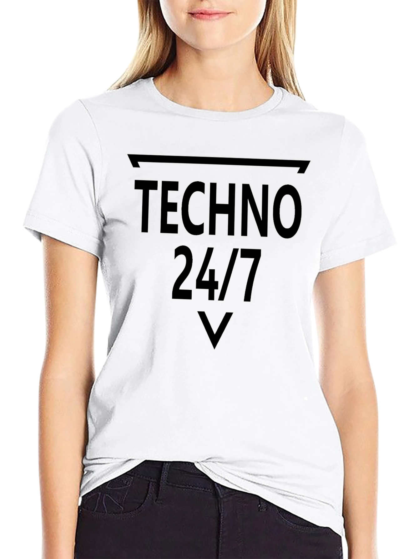 Techno 24/7 Graphic Print T-Shirt