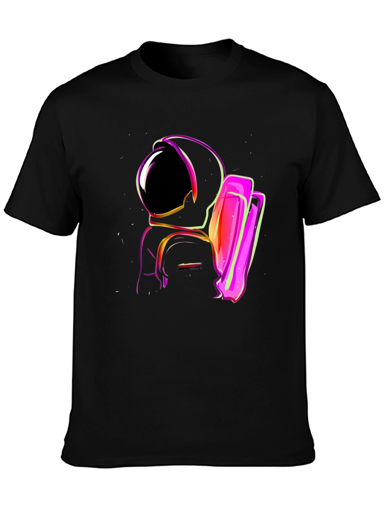 Neon Astronaut Graphic Tee
