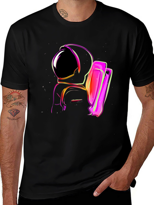 Neon Astronaut Graphic Tee