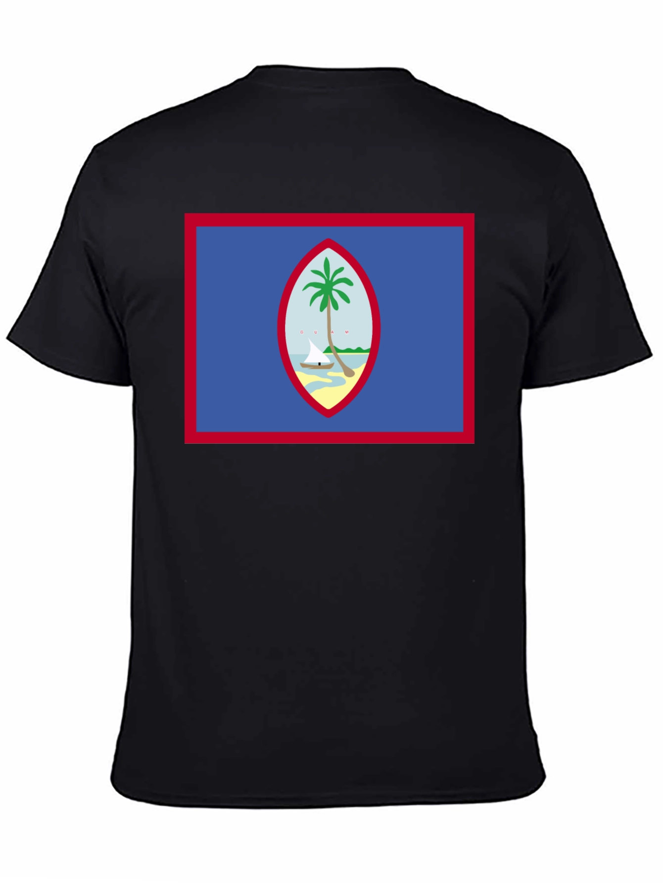 Guam Flag T-Shirt - Island Pride Black Tee
