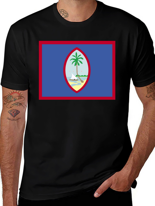 Guam Flag T-Shirt - Island Pride Black Tee