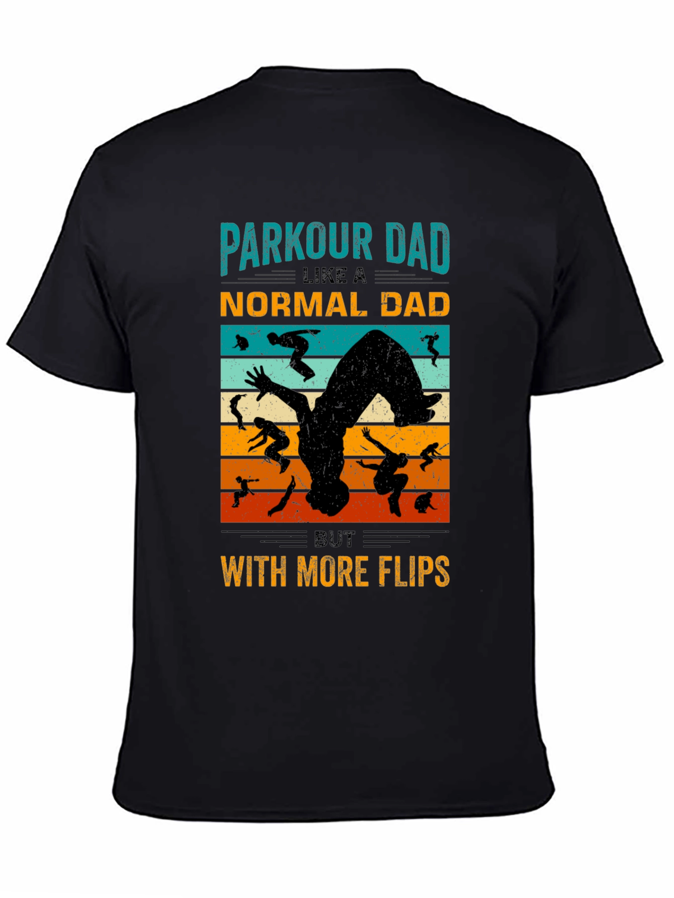 Parkour Dad Graphic T-Shirt