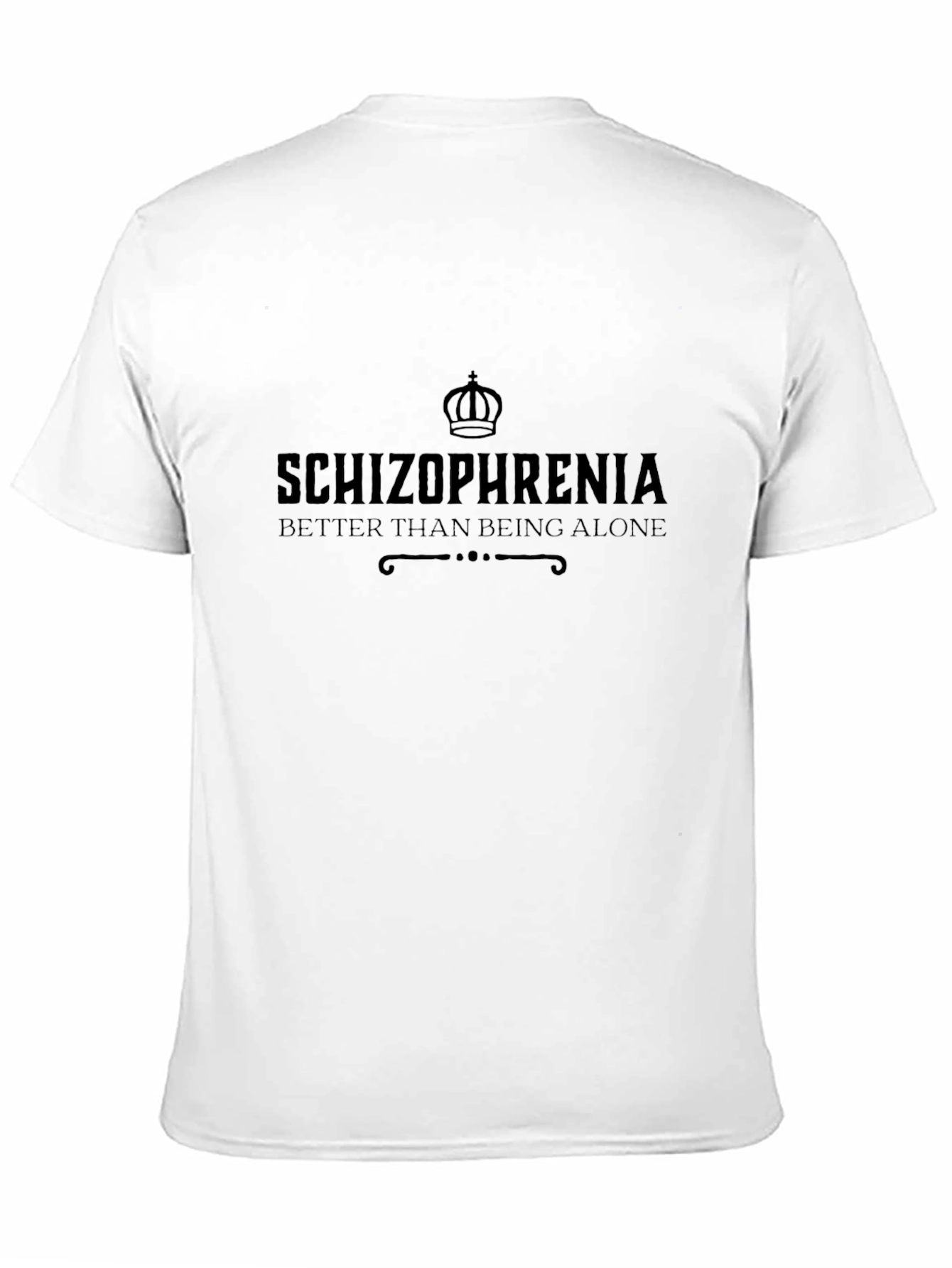 Schizophrenia Funny Graphic Novelty Tee
