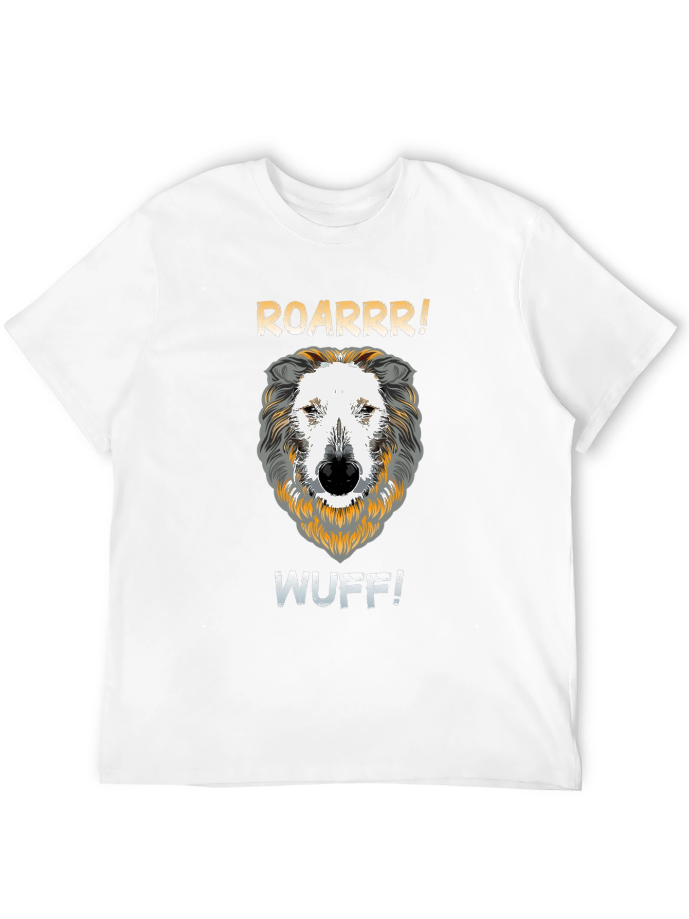 Roarrr Wuff Dog T-Shirt