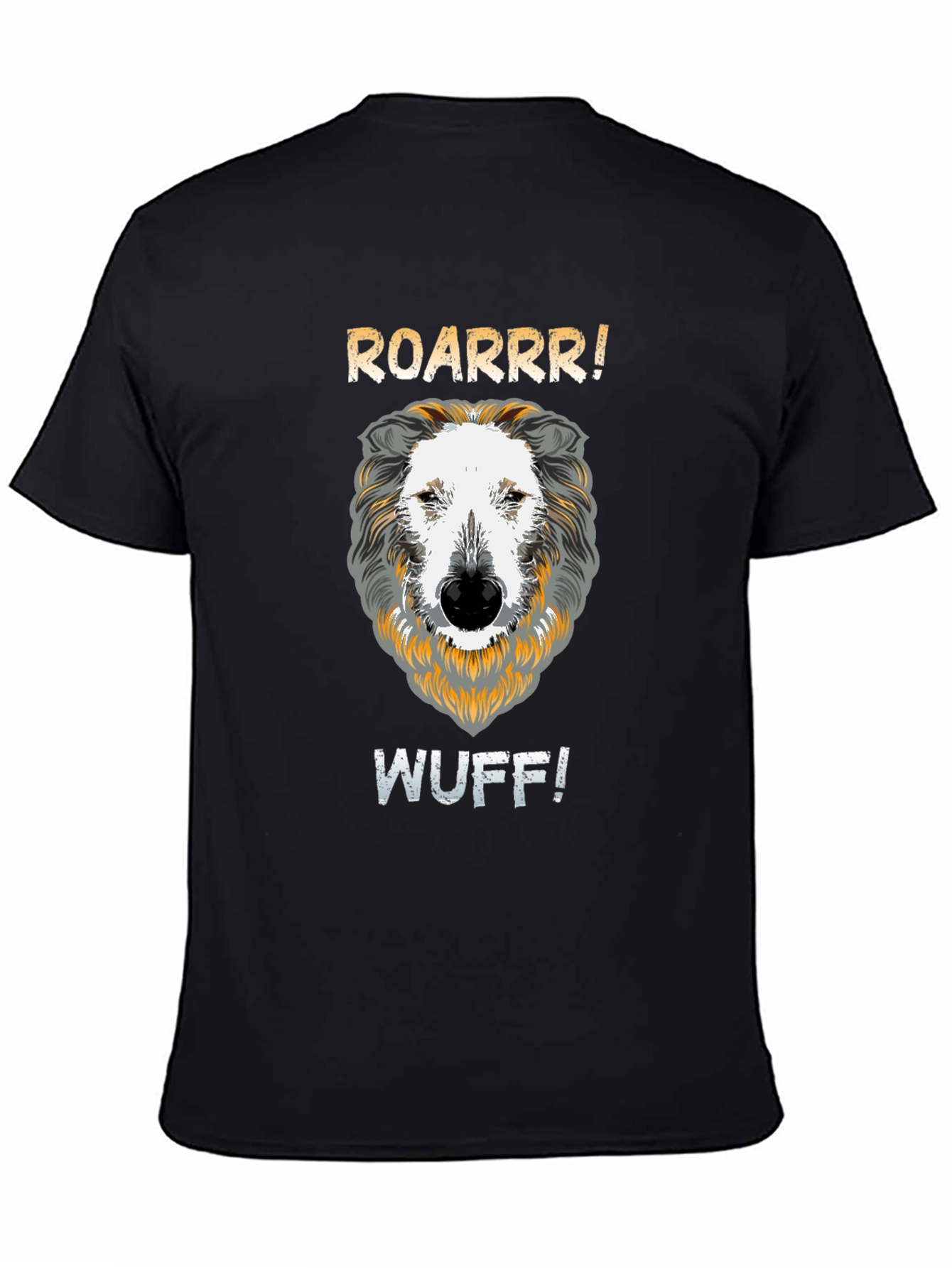 Roarrr Wuff Dog T-Shirt
