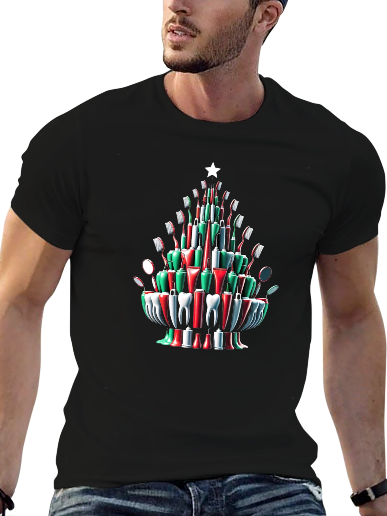 Dental Christmas Tree T-Shirt