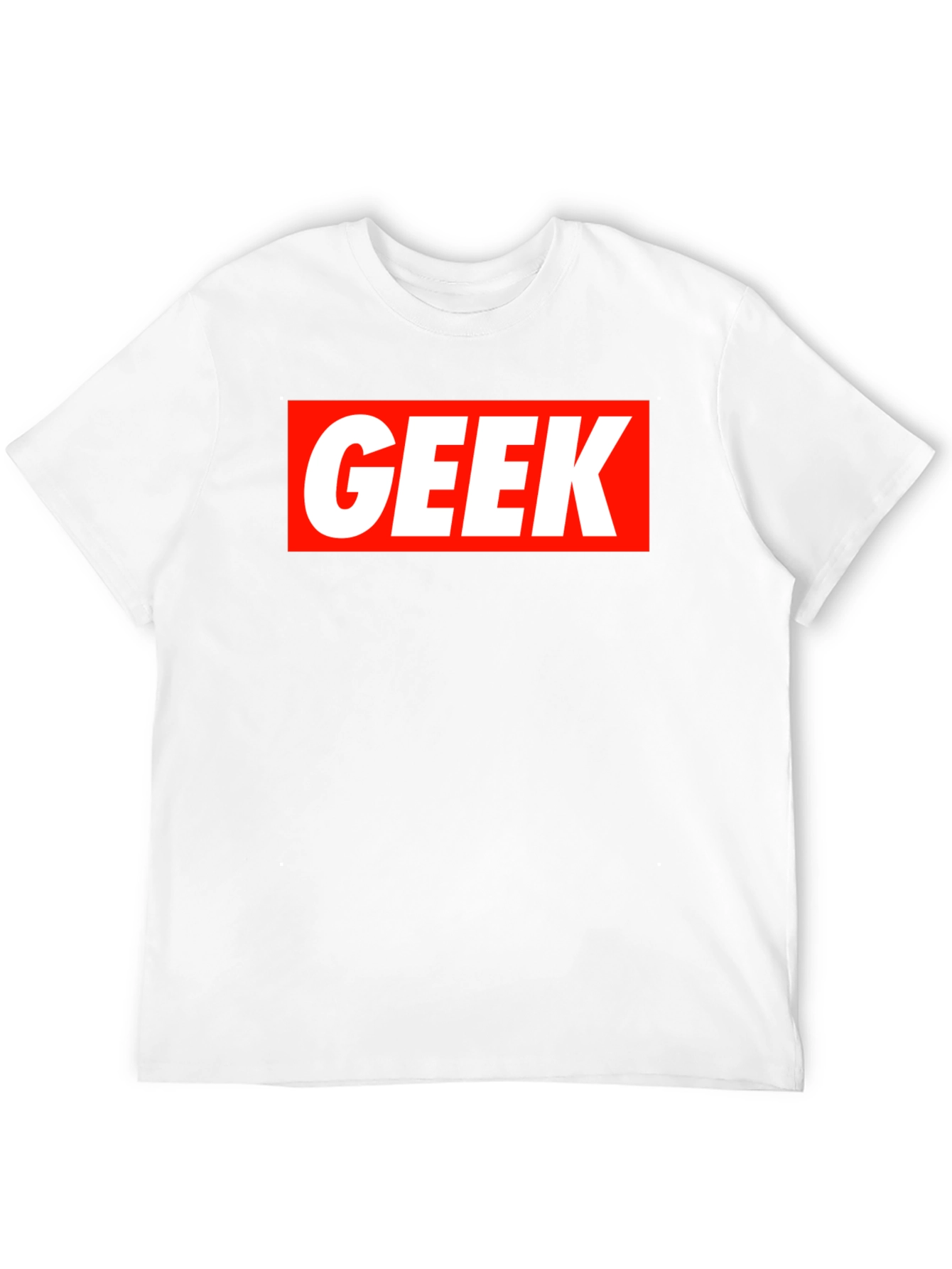 Geek Graphic Tee - Black Short Sleeve T-Shirt