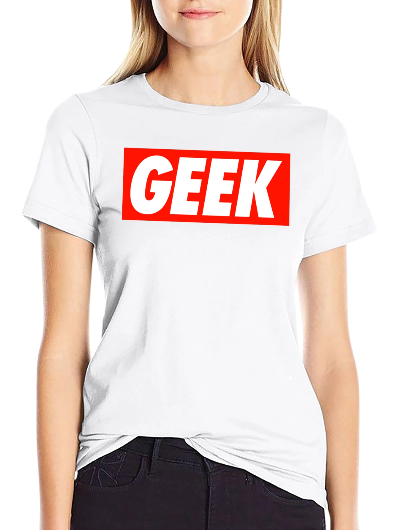 Geek Graphic Tee - Black Short Sleeve T-Shirt