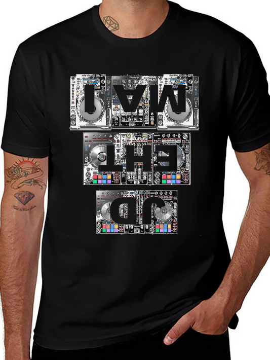 DJ Mixer Graphic T-Shirt - Music Lovers Tee