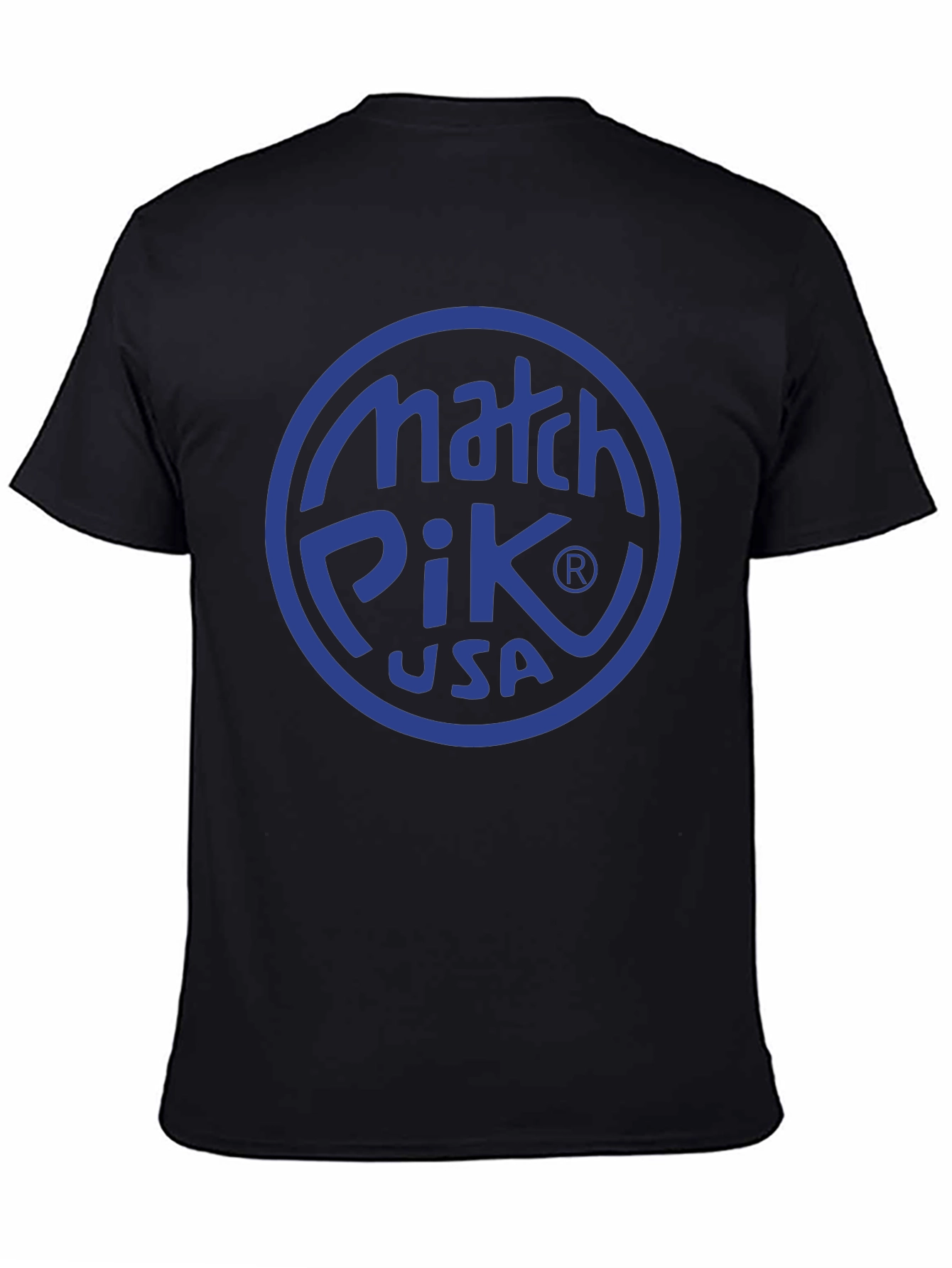 Match Pik USA Black Graphic Tee