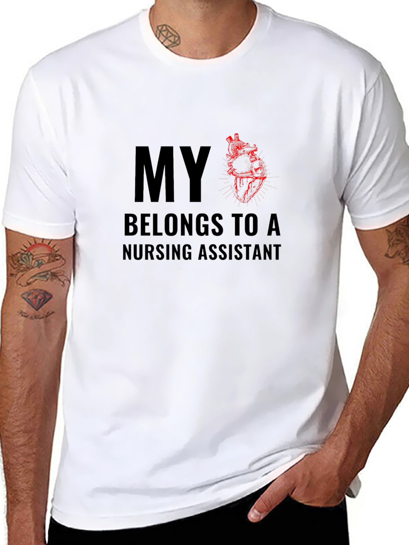 Nursing Assistant Heart T-Shirt
