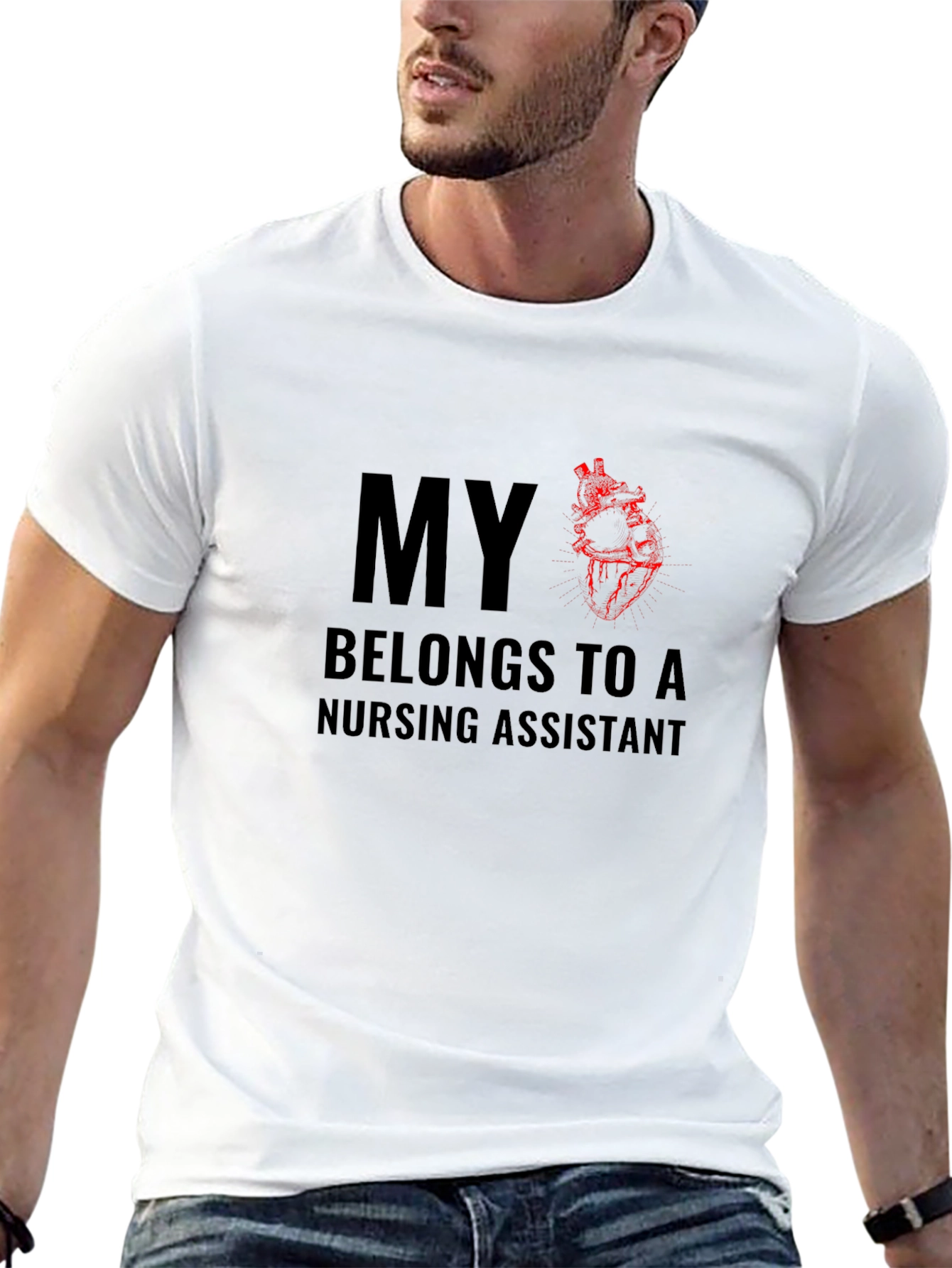 Nursing Assistant Heart T-Shirt