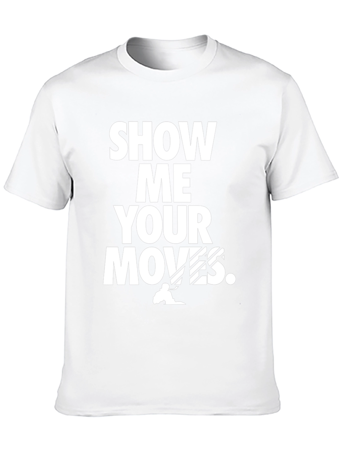 Show Me Your Moves Black Graphic Tee