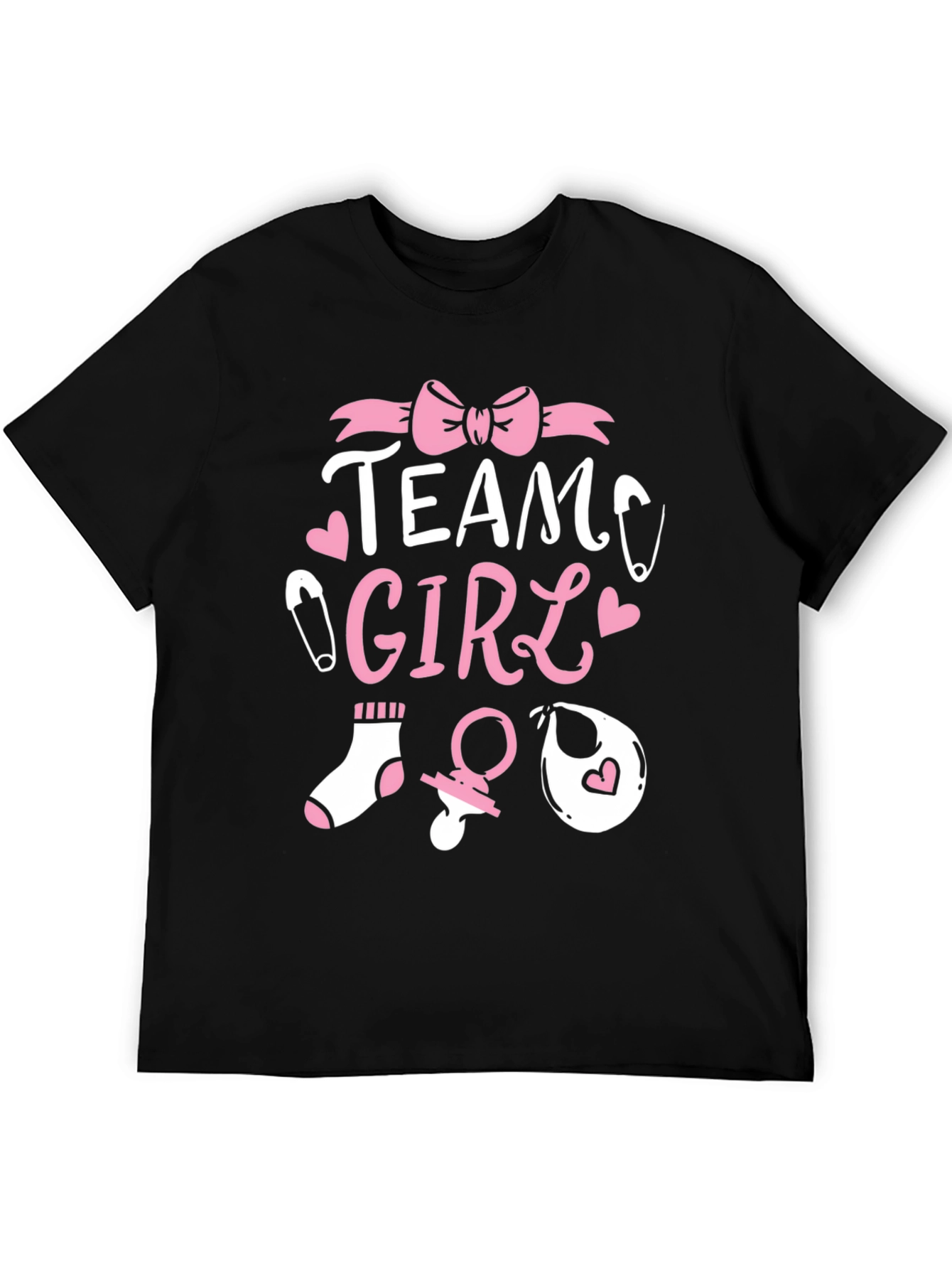 Team Girl Baby Shower T-Shirt