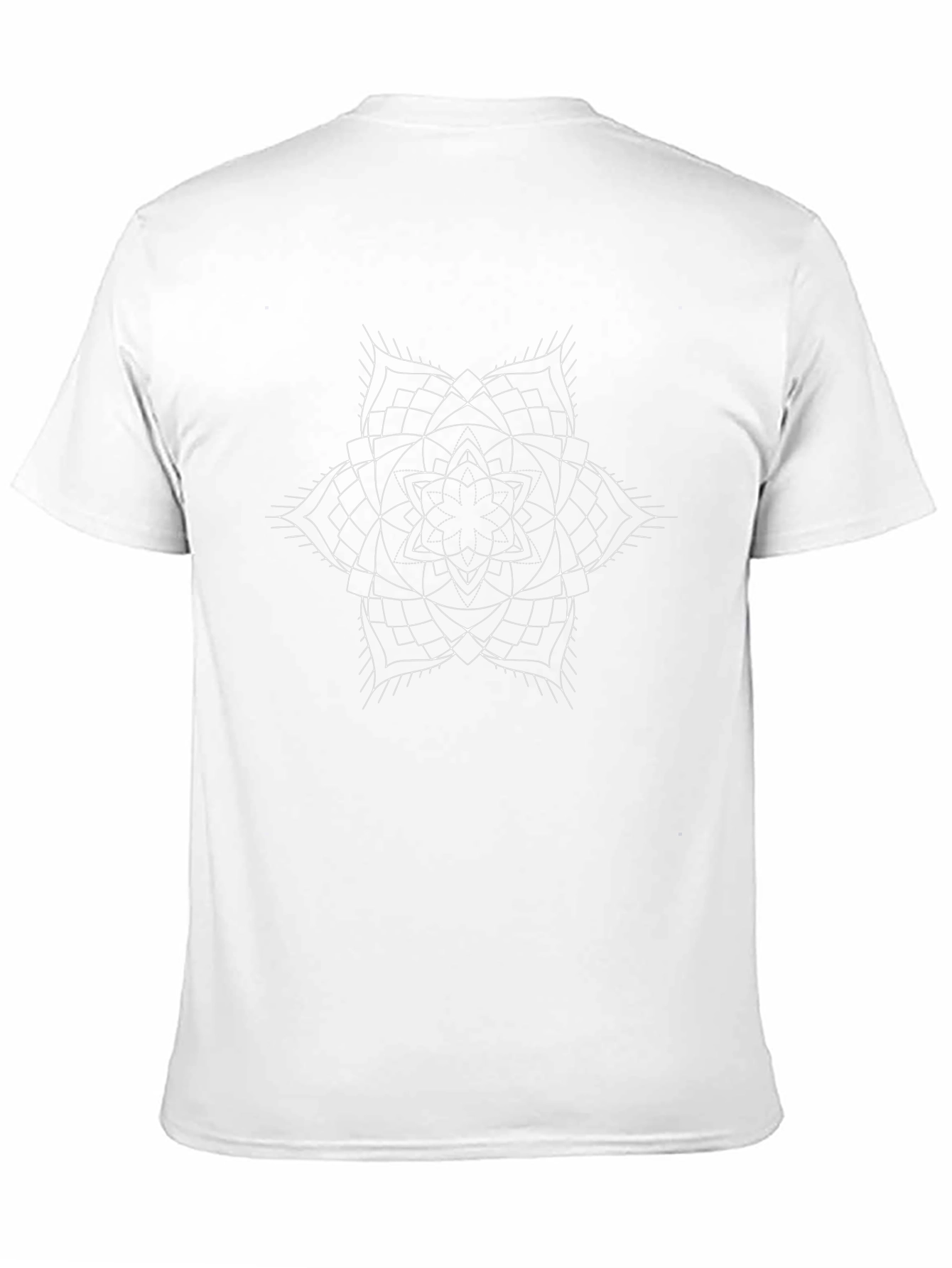 Geometric Mandala Graphic Print T-Shirt
