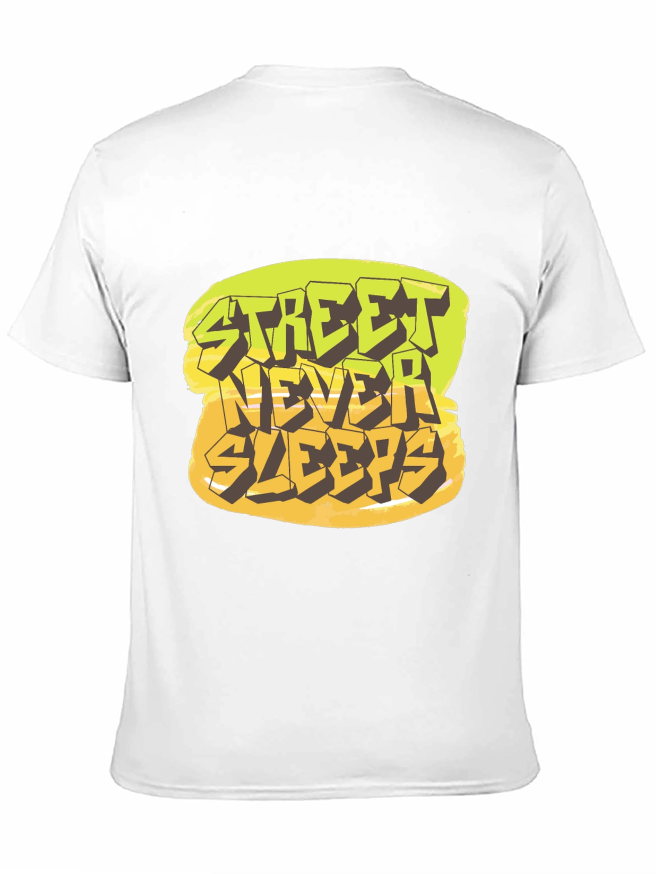 Street Never Sleeps Graphic Tee - Black