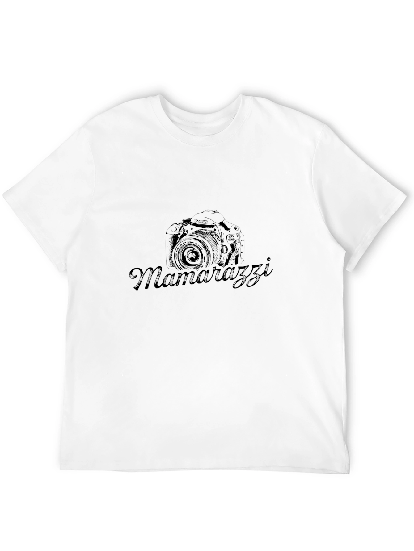 Mamarazzi Camera Black T-Shirt