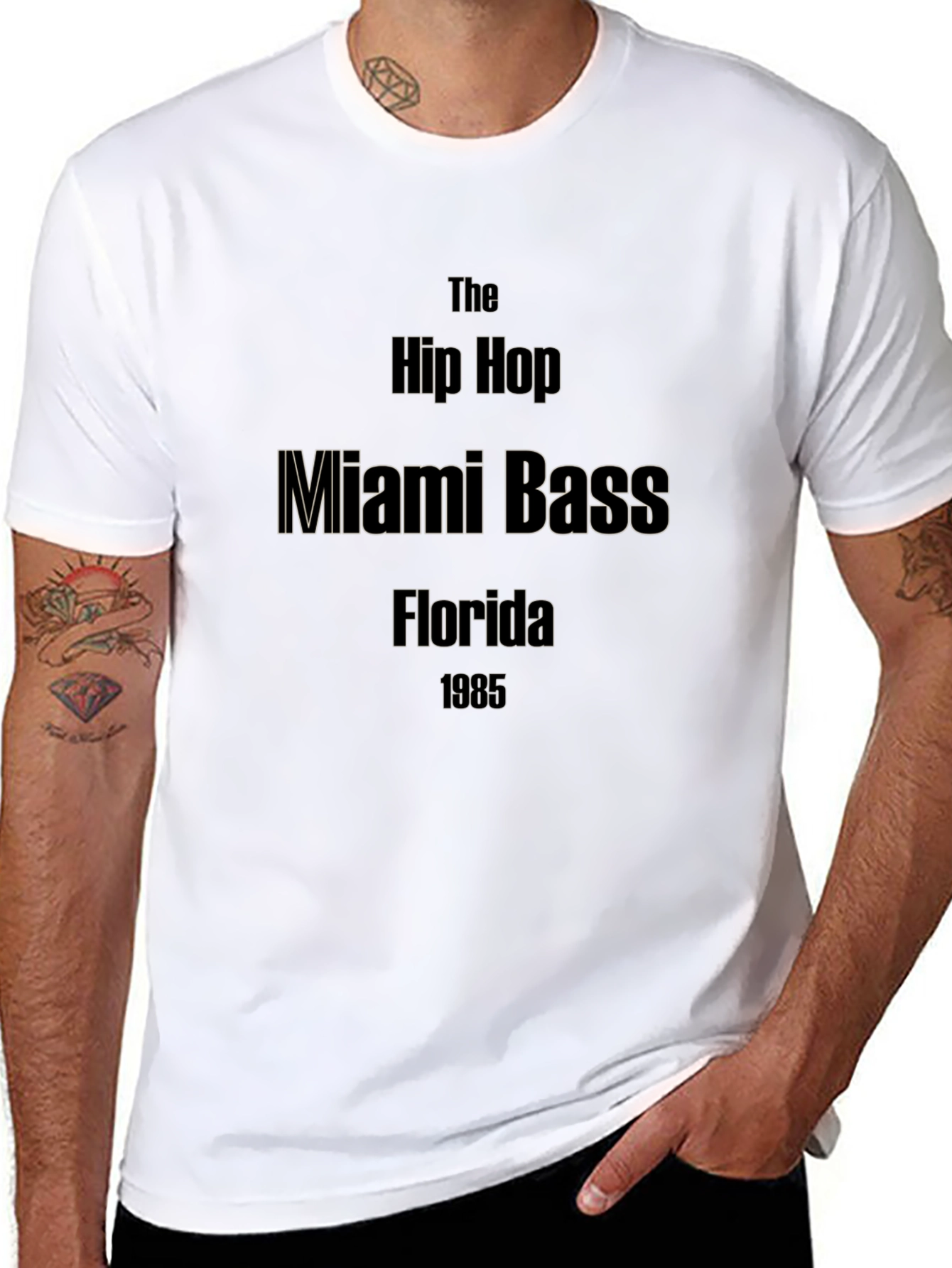 The Hip Hop Miami Bass Florida 1985 T-Shirt