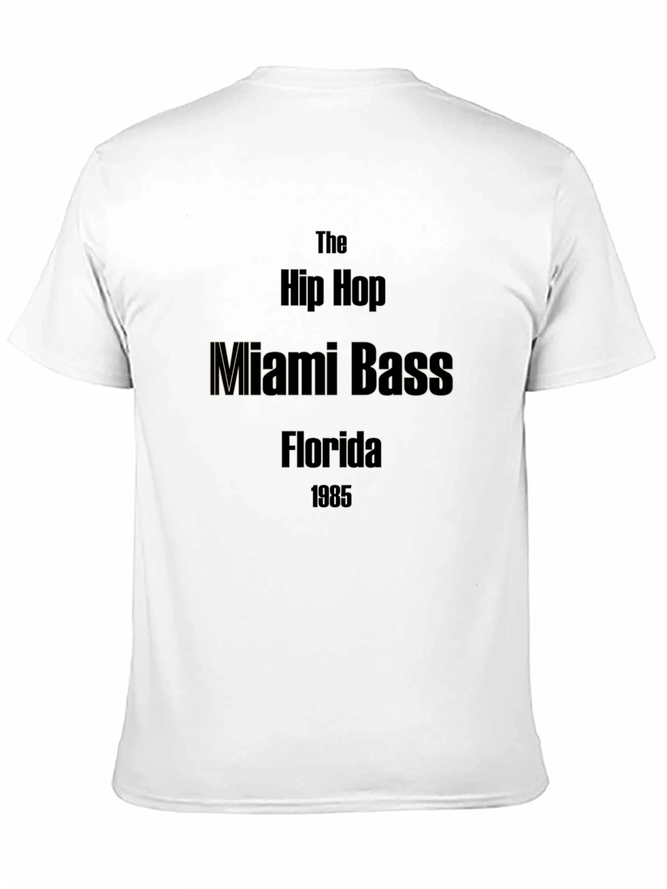 The Hip Hop Miami Bass Florida 1985 T-Shirt