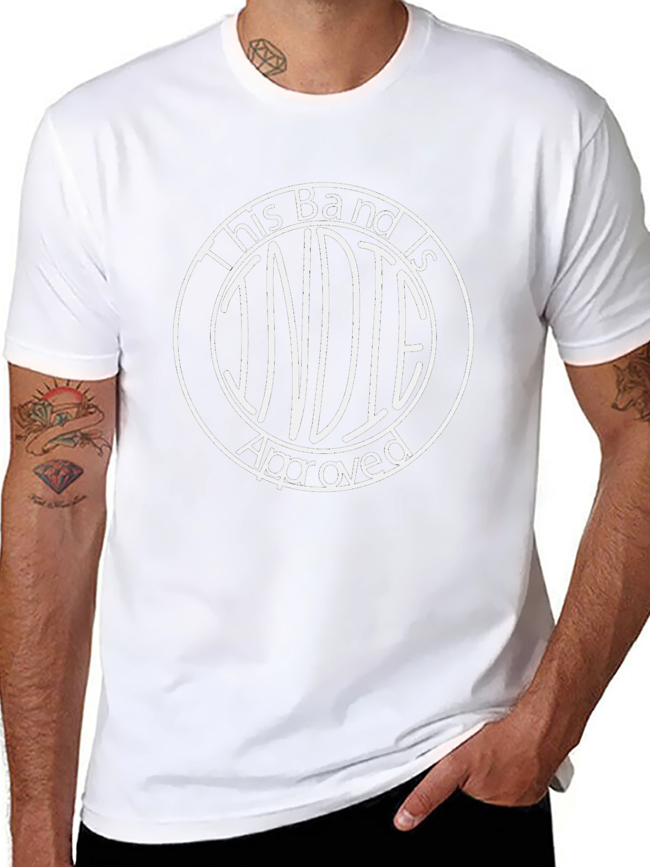 Indie Approved Black T-Shirt