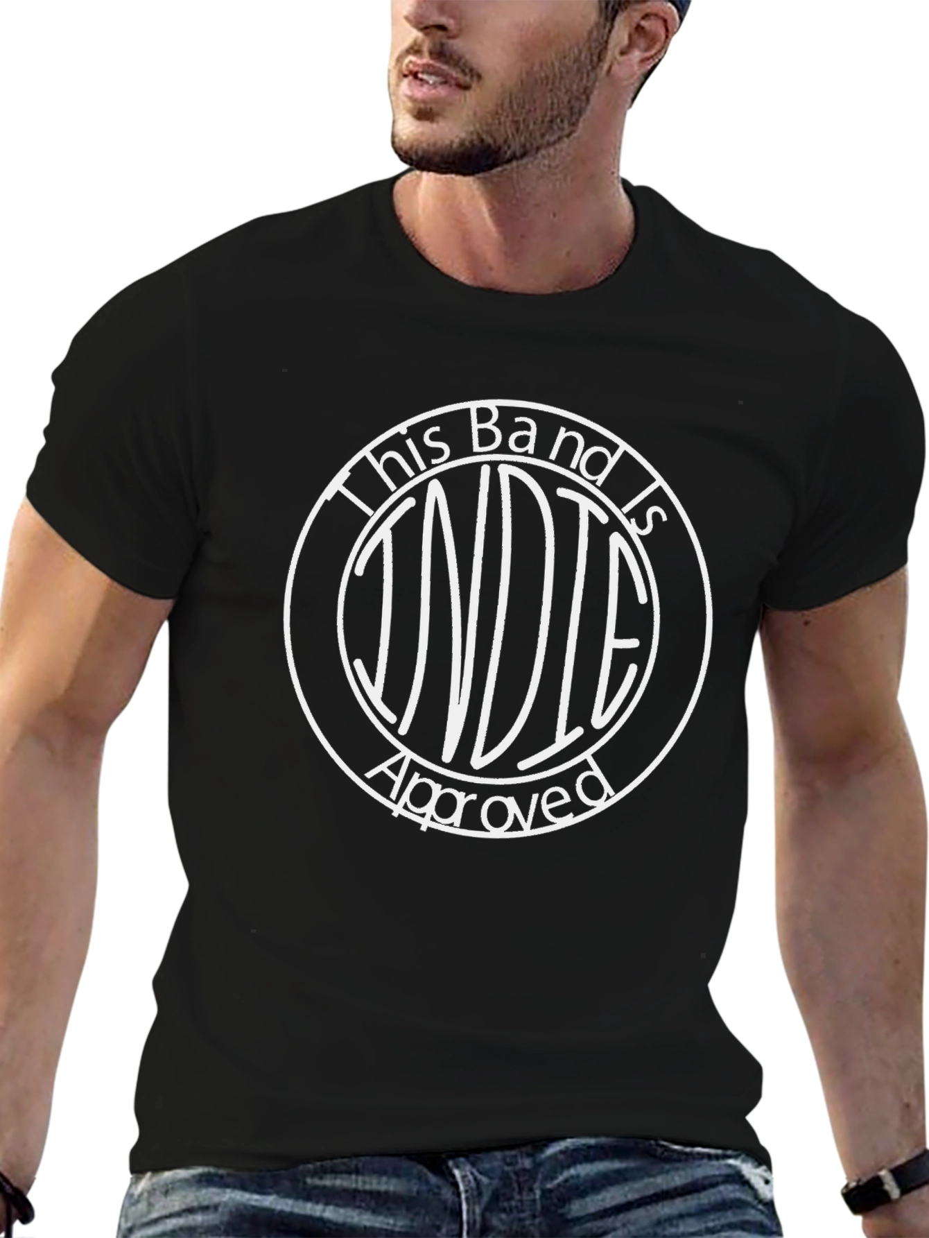 Indie Approved Black T-Shirt