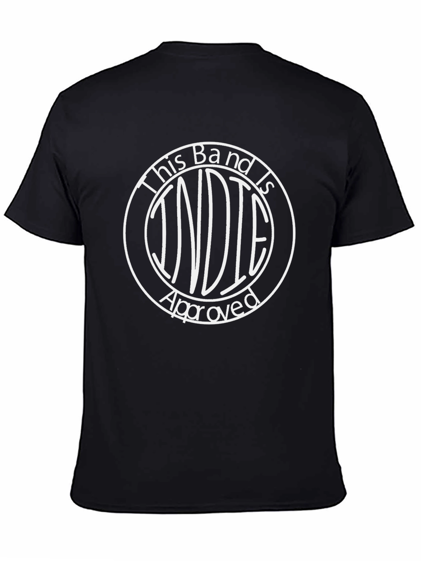 Indie Approved Black T-Shirt