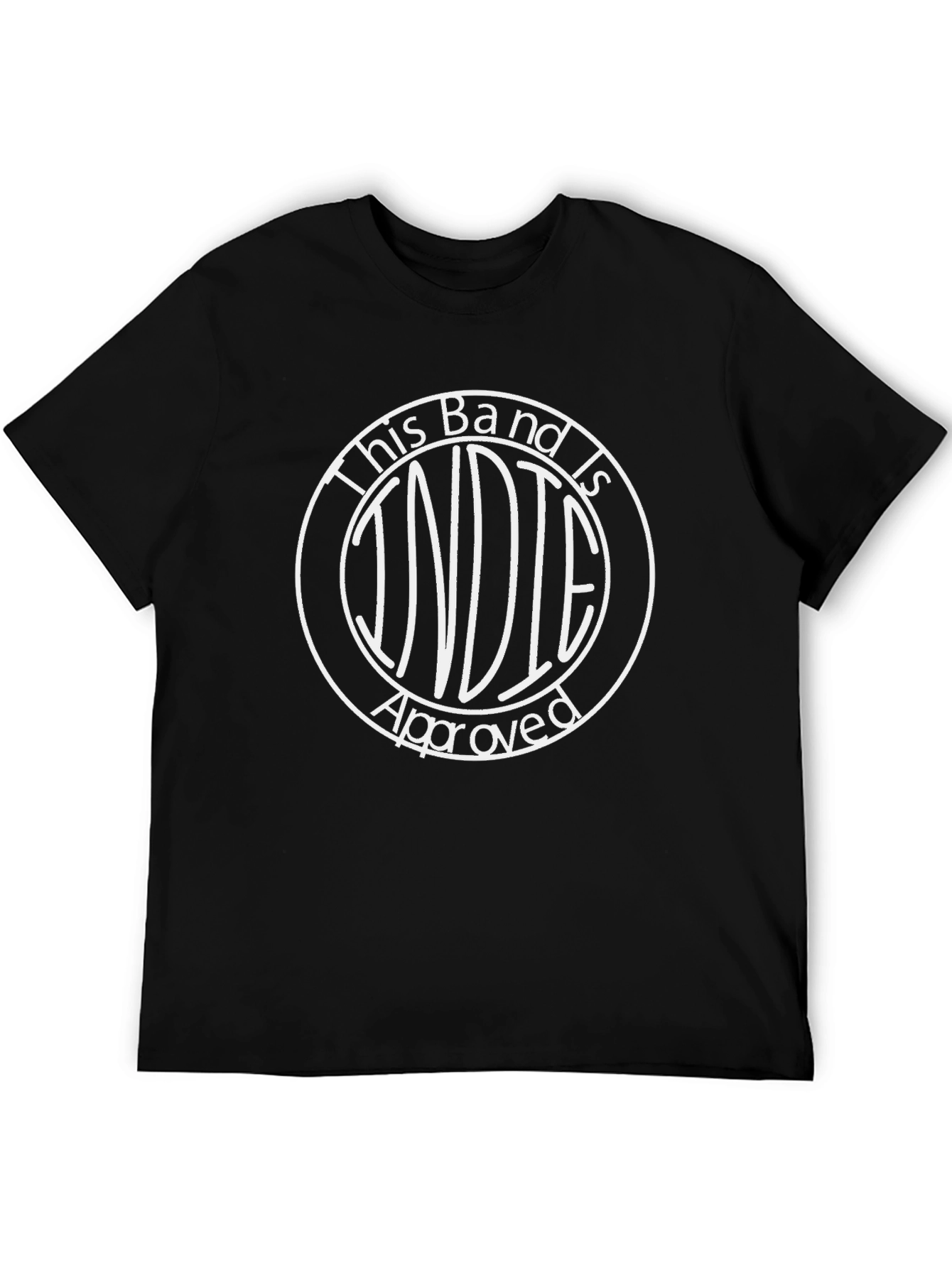 Indie Approved Black T-Shirt
