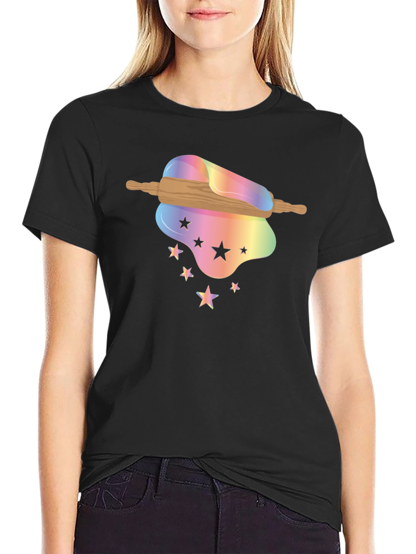 Rainbow Dough Rolling T-Shirt - Unisex