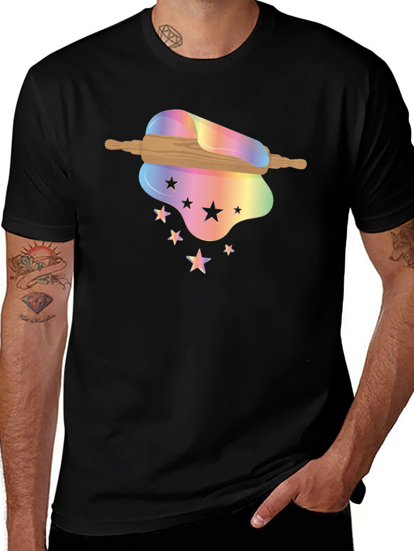 Rainbow Dough Rolling T-Shirt - Unisex