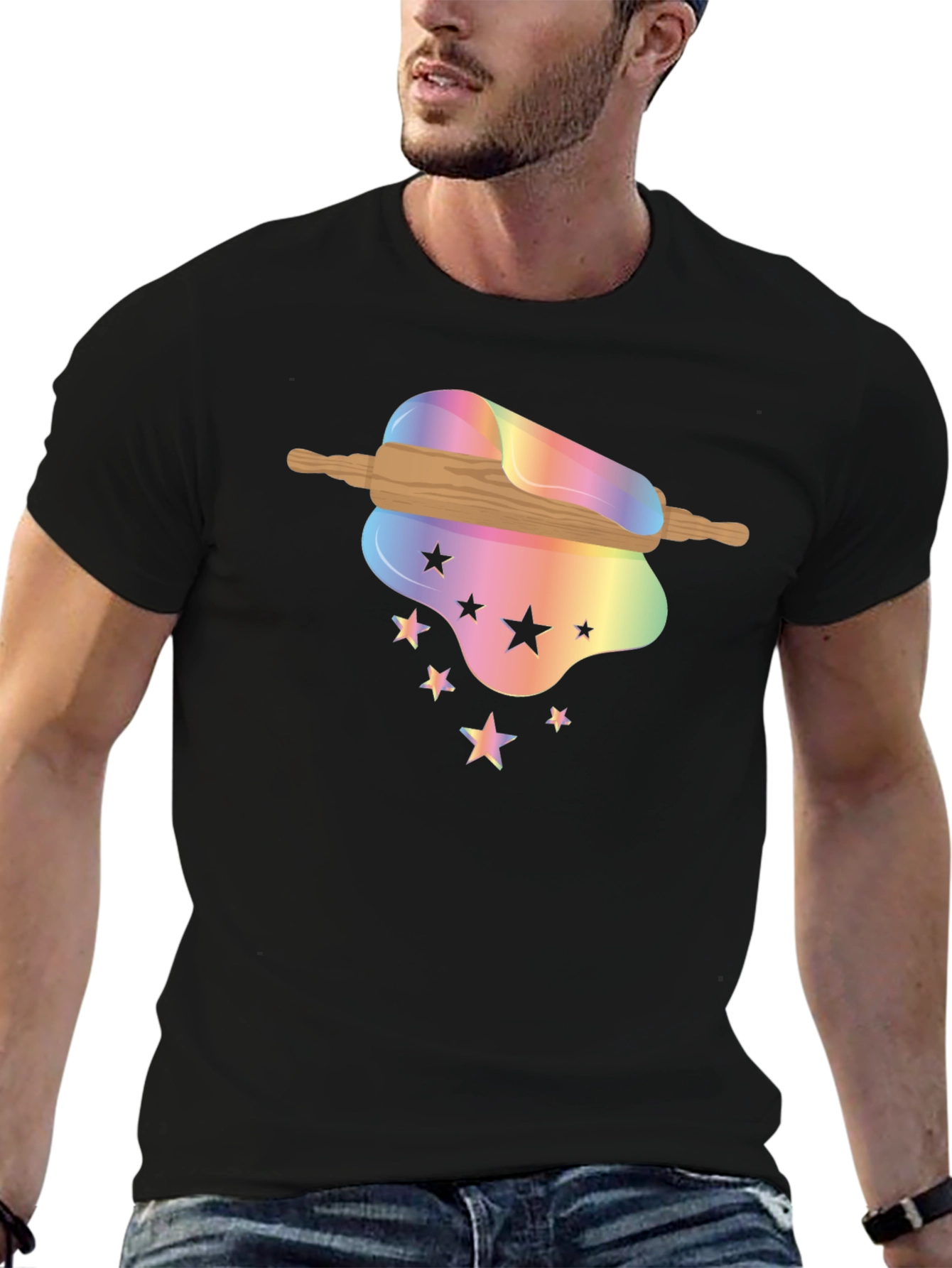Rainbow Dough Rolling T-Shirt - Unisex