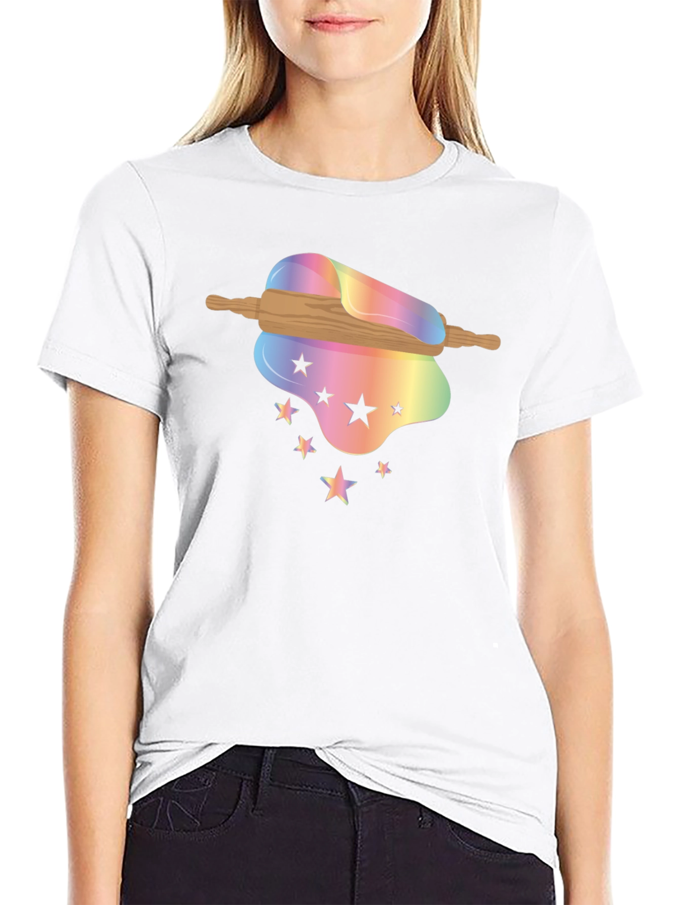 Rainbow Dough Rolling T-Shirt - Unisex