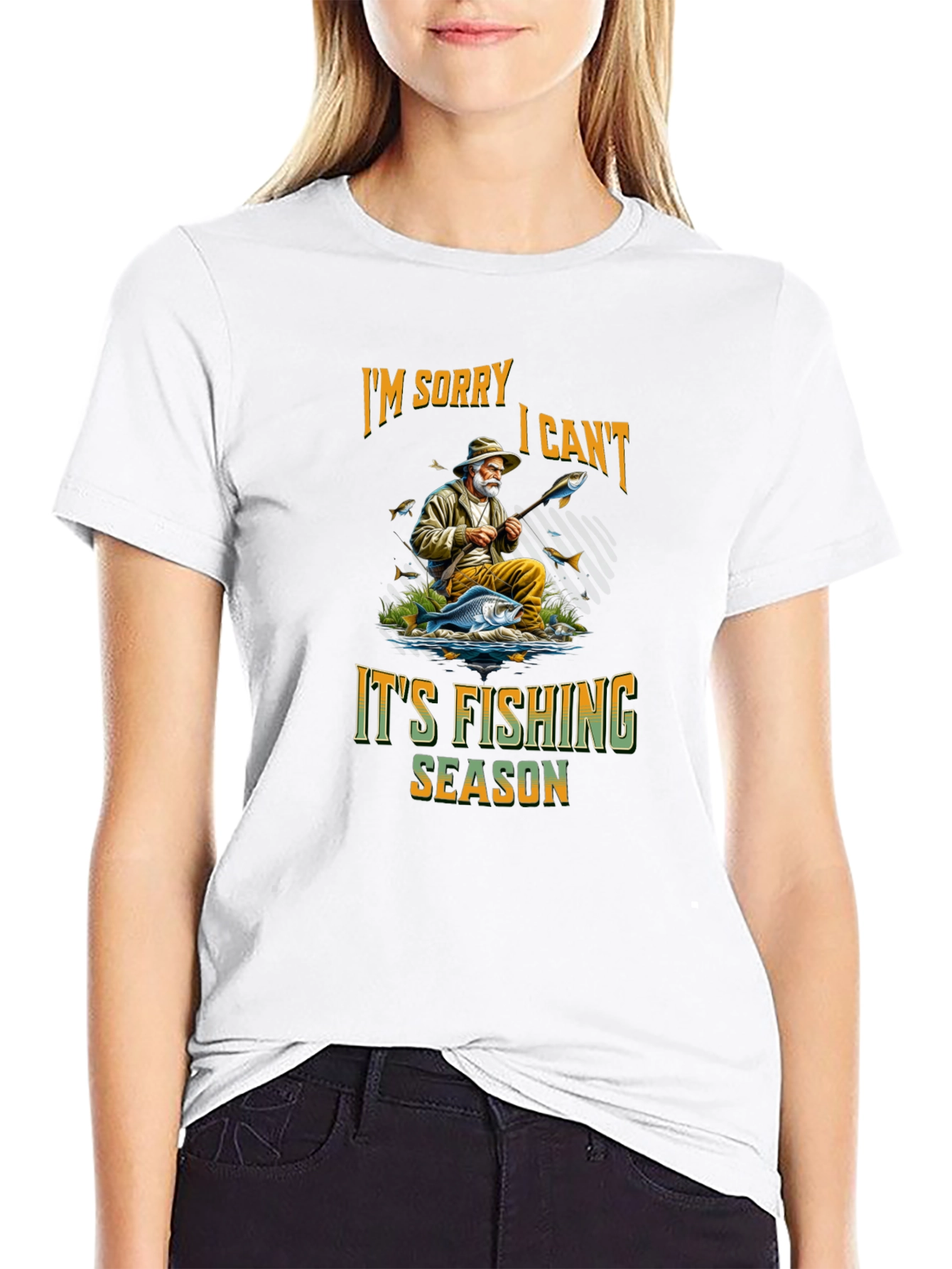 Fishing Season Graphic Tee - Fisherman Humor T-Shirt