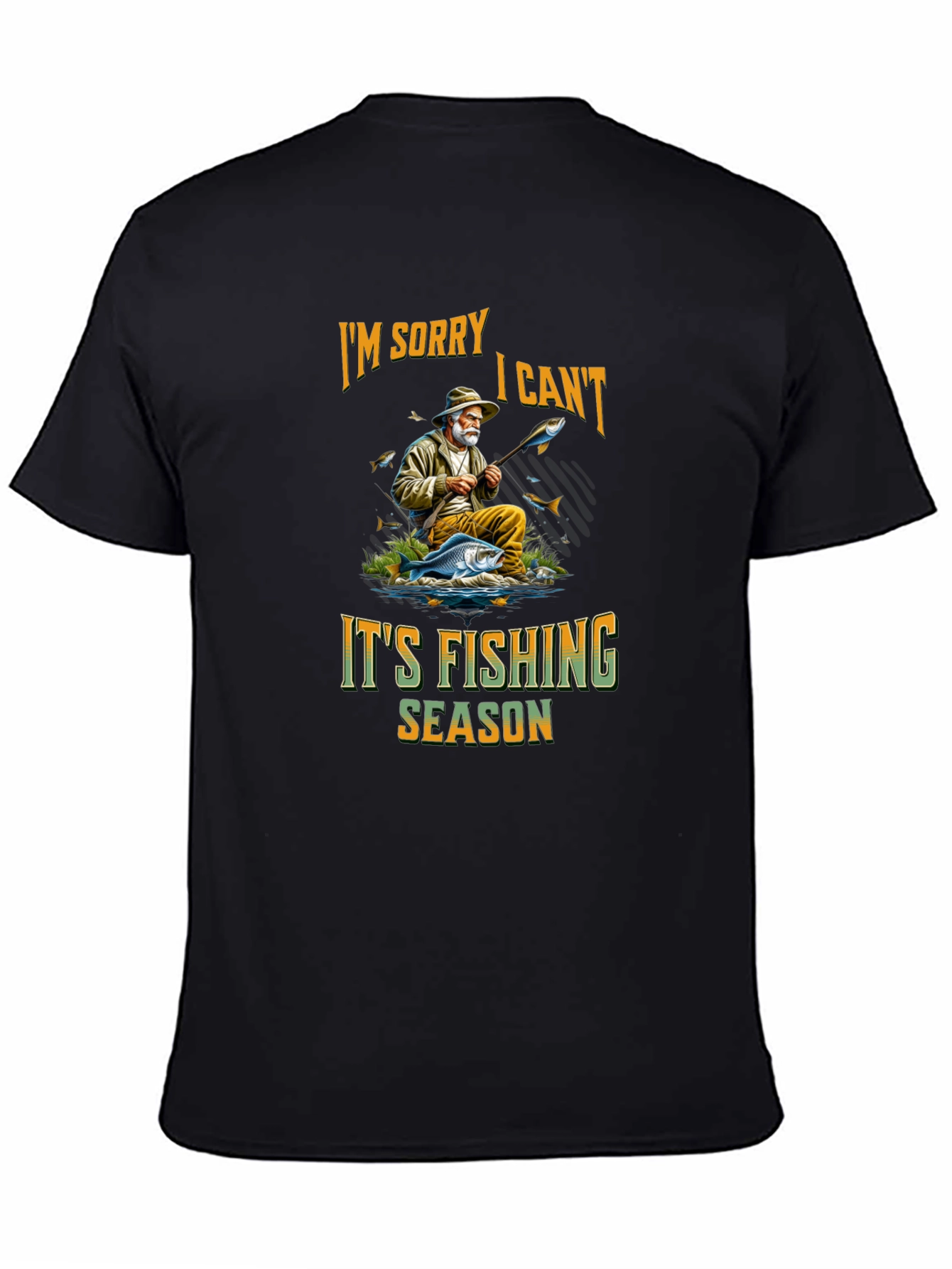 Fishing Season Graphic Tee - Fisherman Humor T-Shirt