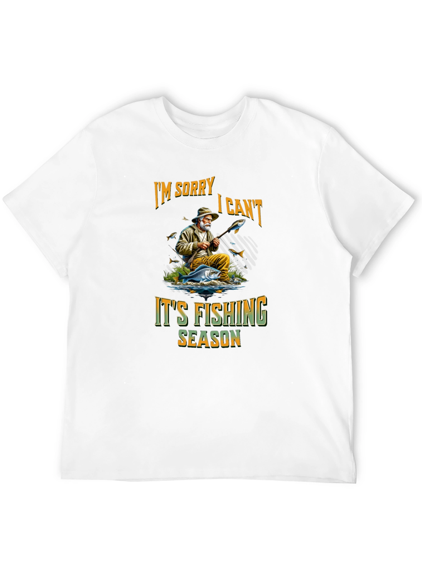 Fishing Season Graphic Tee - Fisherman Humor T-Shirt