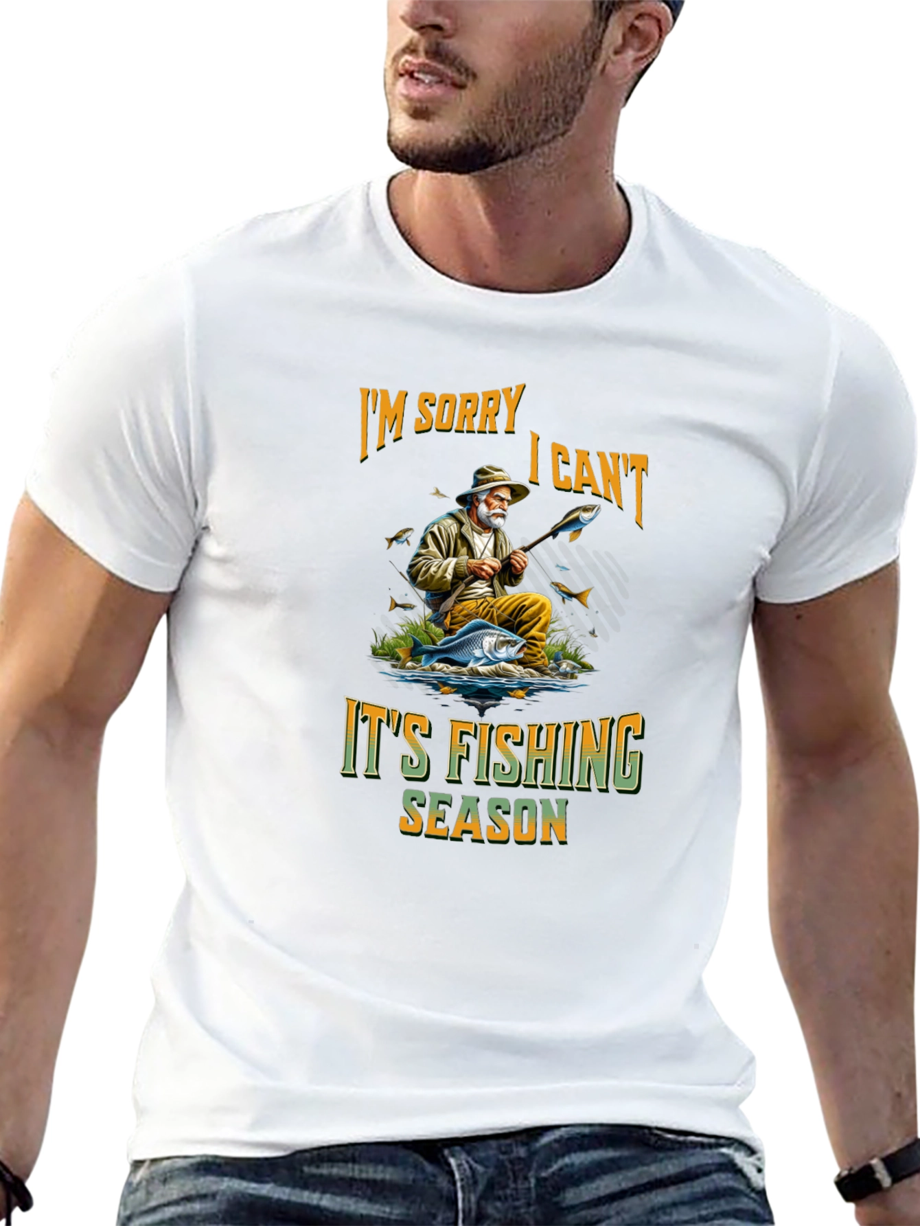 Fishing Season Graphic Tee - Fisherman Humor T-Shirt