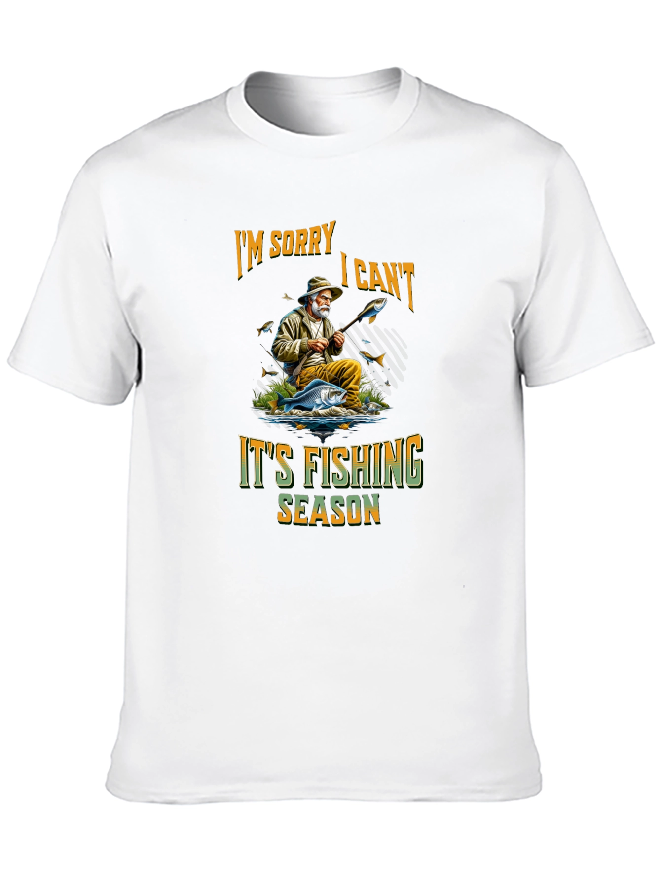 Fishing Season Graphic Tee - Fisherman Humor T-Shirt