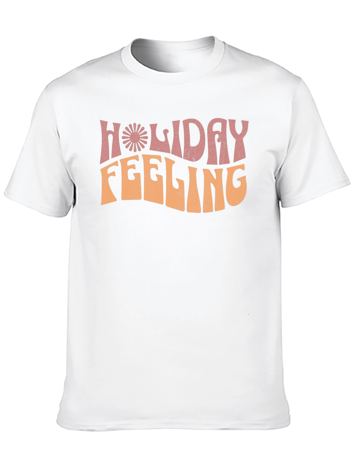 Holiday Feeling Graphic Tee - Retro Style