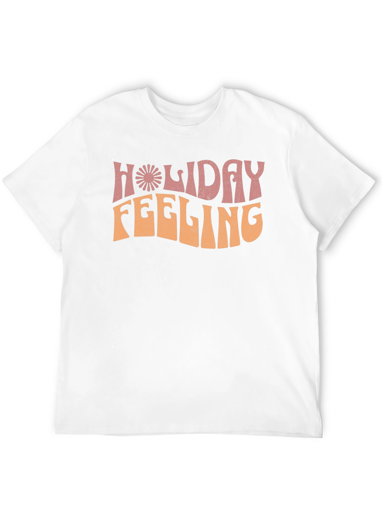 Holiday Feeling Graphic Tee - Retro Style